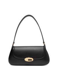 Calvin Klein Torebka Hardware Flap Shoulder Bag LV04F3146G Czarny. Kolor: czarny. Materiał: skórzane #5