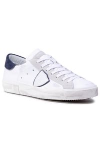 Philippe Model Sneakersy Prsx PRLU VX22 Biały. Kolor: biały. Materiał: skóra