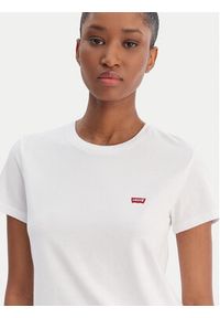 Levi's® T-Shirt Perfect Tee 39185-0006 Biały Regular Fit. Kolor: biały. Materiał: bawełna #5