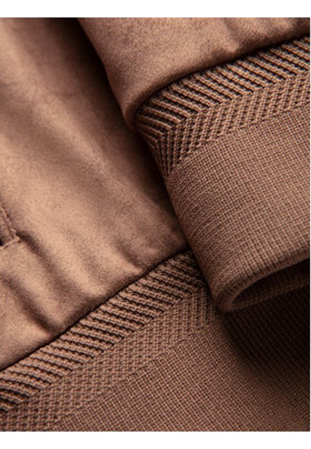 JOOP! Kurtka bomber JO-299Lutiano 30044880 Brązowy Regular Fit. Kolor: brązowy. Materiał: syntetyk