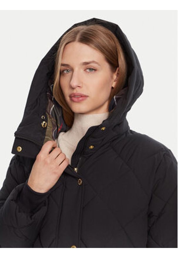 Barbour Kurtka zimowa Kailyn LQU1843BK11 Czarny Regular Fit. Kolor: czarny. Materiał: syntetyk. Sezon: zima