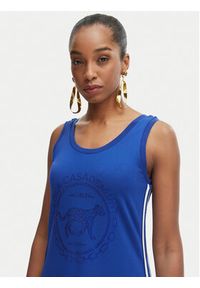 LOLA CASADEMUNT Sukienka codzienna LS2616148 Niebieski Regular Fit. Okazja: na co dzień. Kolor: niebieski. Materiał: syntetyk. Typ sukienki: proste. Styl: casual #3