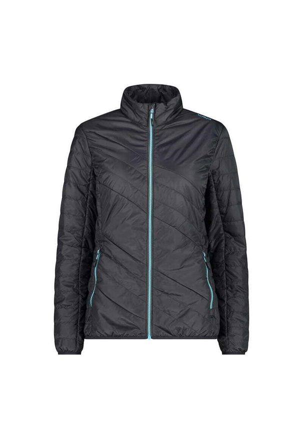 Damska kurtka puchowa CMP. Kolor: niebieski, wielokolorowy, czarny, brązowy, szary. Materiał: puch. Sport: turystyka piesza