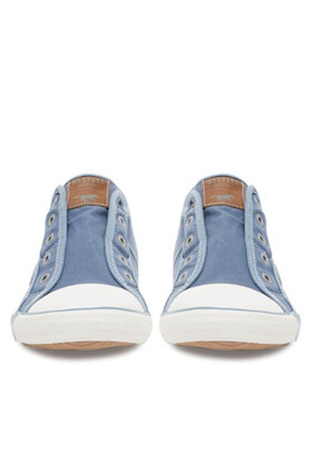 Mustang Trampki 1099-409 Niebieski. Kolor: niebieski. Materiał: materiał