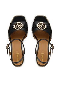 Geox Espadryle D Panarea D55UYB 00046 C9999 Czarny. Kolor: czarny. Materiał: skóra #5