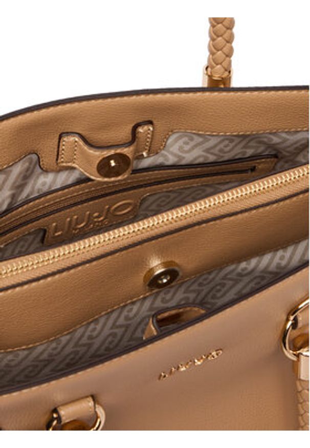 Liu Jo Torebka AA6086 E1012 Brązowy. Kolor: brązowy. Materiał: skórzane