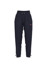 Damskie spodnie treningowe Mizuno Athletics. Kolor: niebieski. Sport: fitness #1