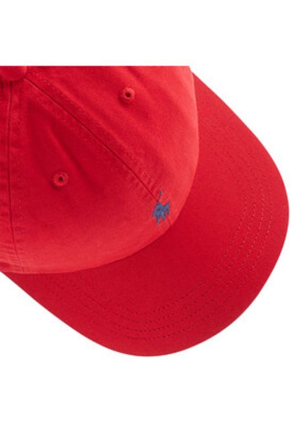 Polo Ralph Lauren Czapka z daszkiem Clsc Cap 323552489003 Czerwony. Kolor: czerwony. Materiał: materiał