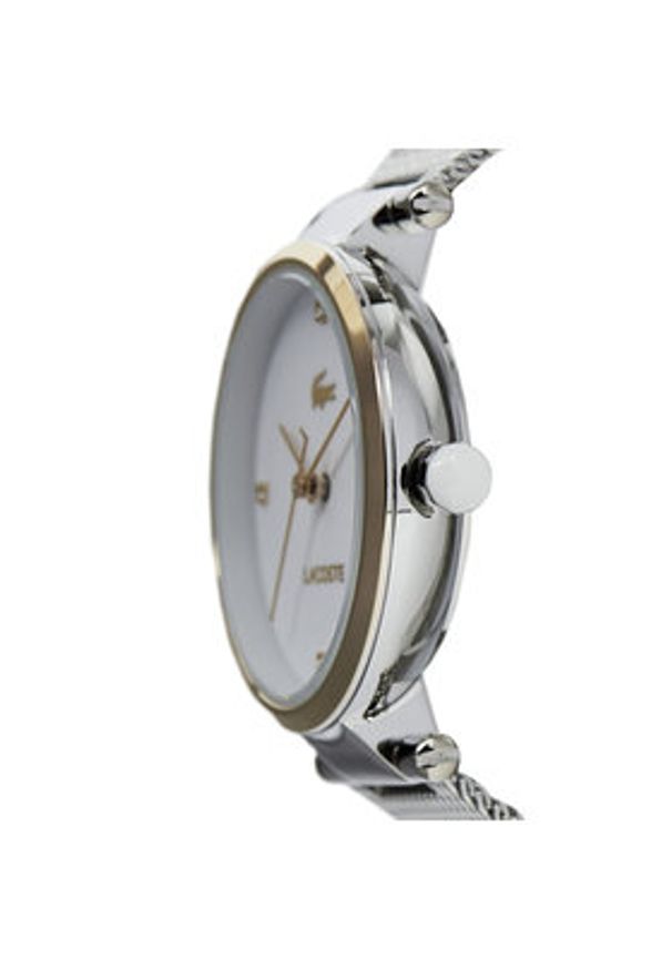 Lacoste Zegarek Orba 2001337 Srebrny. Kolor: srebrny