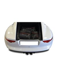 KJUST - Torby Do Bagażnika Jaguar F-Type Coupe 2013-2019 3Szt Kjust. Kolor: czarny. Styl: sportowy #1