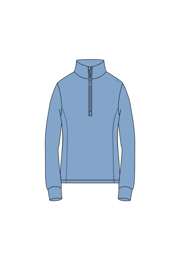 Golf damska turystyczne CMP 3G27836. Typ kołnierza: golf. Kolor: niebieski. Sport: golf