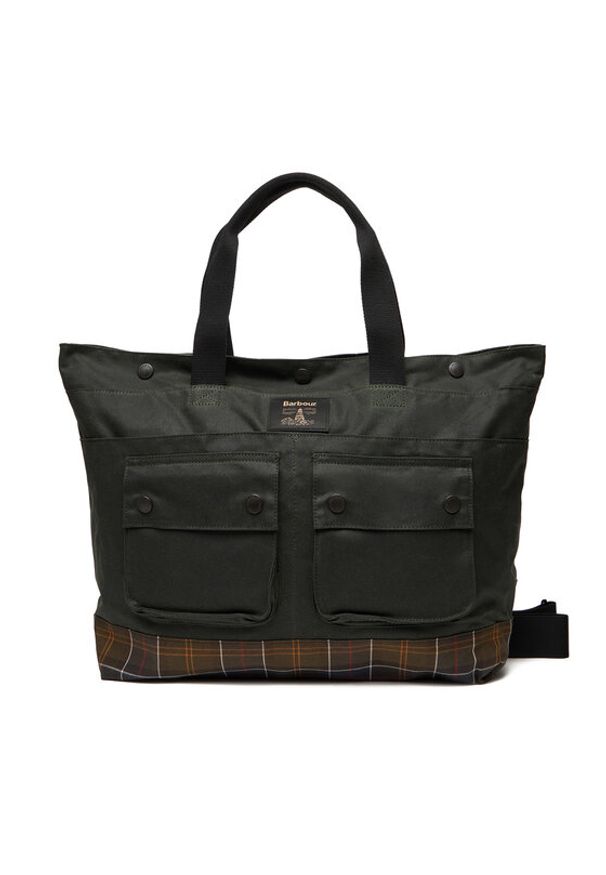 Barbour Torba Field Wax UBA0750SG91 Zielony. Kolor: zielony. Materiał: materiał