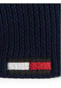 TOMMY HILFIGER - Tommy Hilfiger Opaska materiałowa Elongated Flag AW0AW16776 Granatowy. Kolor: niebieski. Materiał: materiał, bawełna