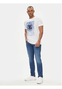 JOOP! Jeans T-Shirt 51Deano 30042428 Biały Modern Fit. Kolor: biały. Materiał: bawełna
