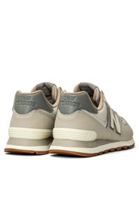 Sneakersy męskie beżowe New Balance U574SQ2. Okazja: na co dzień, na spacer, do pracy. Kolor: beżowy. Model: New Balance 574. Sport: turystyka piesza #4