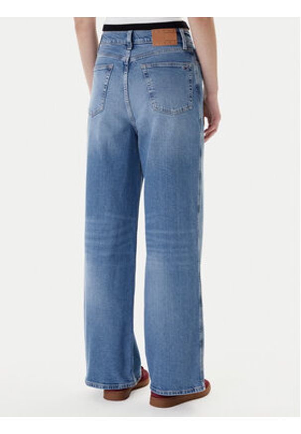 Tommy Jeans Jeansy Claire DW0DW21985 Niebieski Wide Leg. Kolor: niebieski