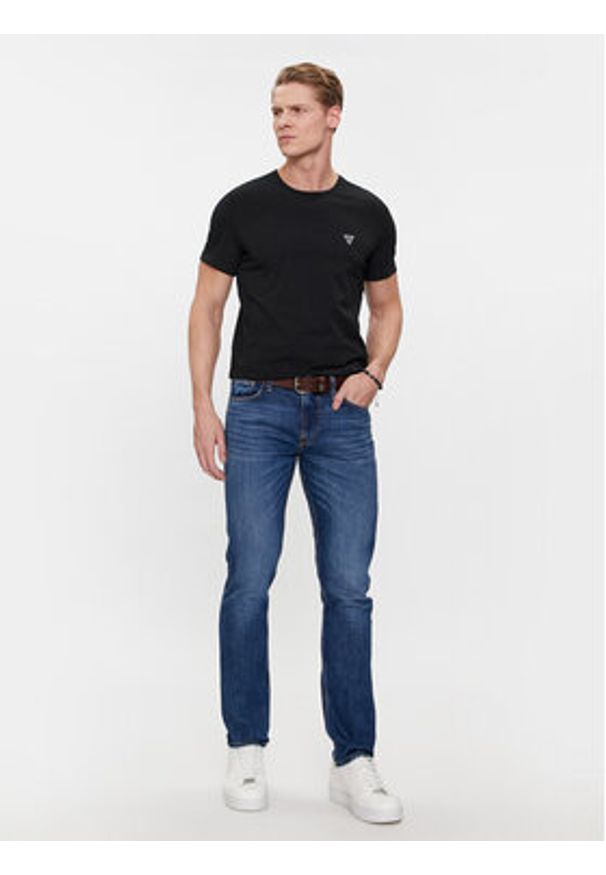 Guess Komplet t-shirtów U97G02 KCD31 Czarny Regular Fit. Kolor: czarny. Materiał: bawełna
