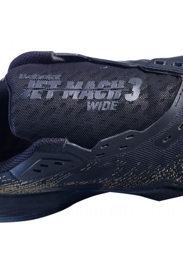 Buty tenisowe męskie Babolat Jet Mach 3 clay black/gold 43. Kolor: żółty, wielokolorowy, czarny. Sport: tenis