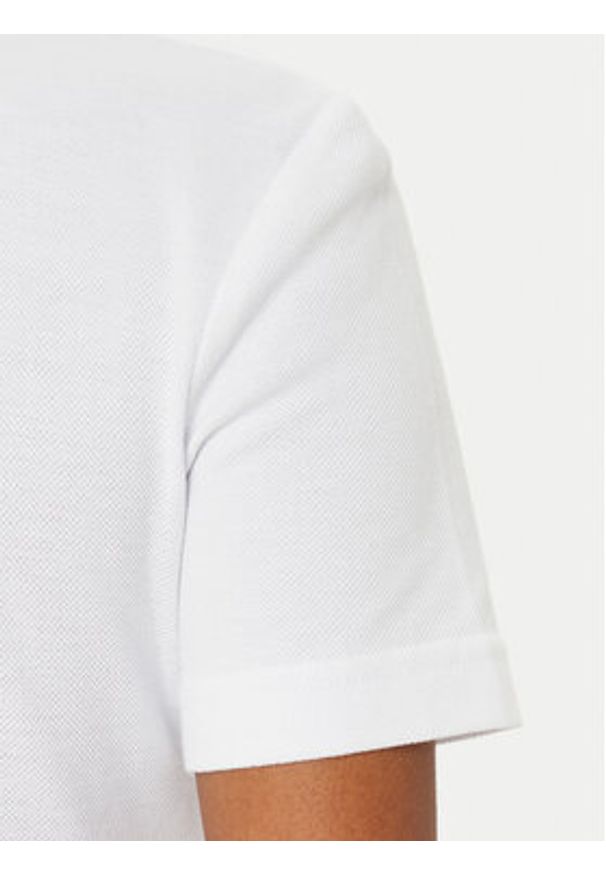 Versace Jeans Couture Polo 78HAGT00 Biały Regular Fit. Typ kołnierza: polo. Kolor: biały. Materiał: bawełna