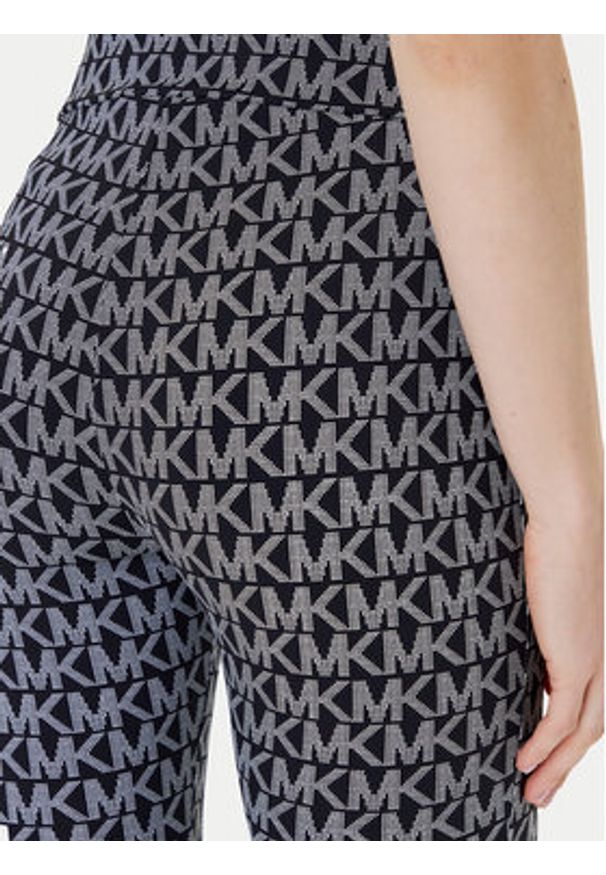 MICHAEL Michael Kors Legginsy MT530WN63M Czarny Slim Fit. Kolor: czarny. Materiał: syntetyk
