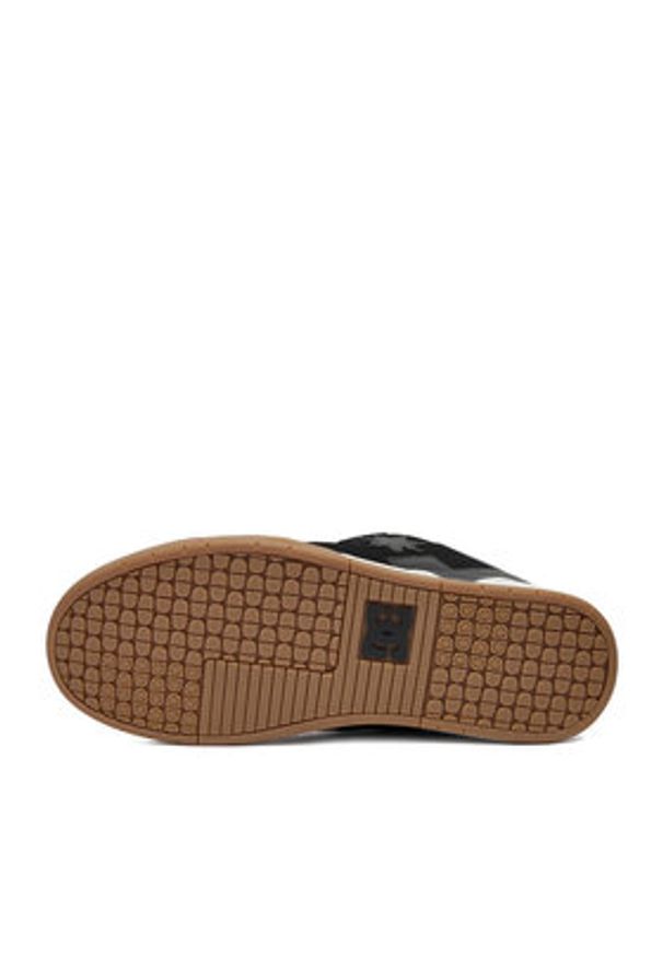 DC Shoes Sneakersy EO-DC COMMAND DC02220005 Czarny. Kolor: czarny. Materiał: skóra, nubuk