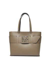 Armani Exchange Torebka 949138 0A874 U6242 Brązowy. Kolor: brązowy. Materiał: skórzane