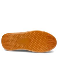 Pomarańczowe Sneakersy Venezia Stylowe Obuwie Damskie. Kolor: pomarańczowy. Materiał: skóra. Szerokość cholewki: normalna. Sezon: wiosna. Obcas: na platformie #7