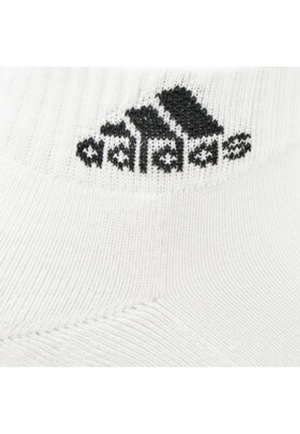Adidas - adidas Skarpety Niskie Unisex Cushioned Sportswear Ankle Socks 6 Pairs HT3442 Biały. Kolor: biały. Materiał: bawełna