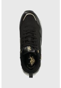 U.S. Polo Assn. sneakersy LAYLA kolor czarny LAYLA001W/CHY1. Nosek buta: okrągły. Zapięcie: sznurówki. Kolor: czarny #4