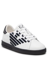 EA7 Emporio Armani Sneakersy XSX101 XOT46 B139 Biały. Kolor: biały. Materiał: skóra #5