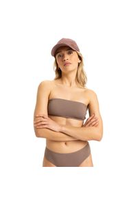 Roxy - Stanik bikini dla Kobiety LASCA Brązowy. Kolor: brązowy. Materiał: nylon, elastan, materiał