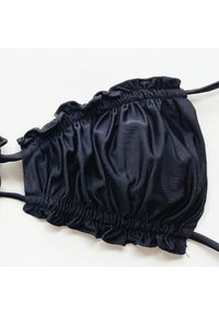 Intica - Bikini wiązane na szyi z regulacją na plażę i basen Greti. Kolor: zielony. Materiał: materiał #2