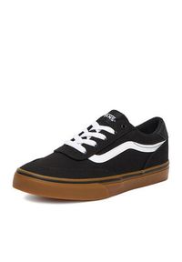 Vans Tenisówki C-BROOKLYN LS VN000EHXB9M Czarny. Kolor: czarny. Materiał: zamsz, skóra #4