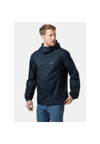 Kurtka wodoodporna Helly Hansen Vancouver. Kolor: niebieski. Sport: turystyka piesza