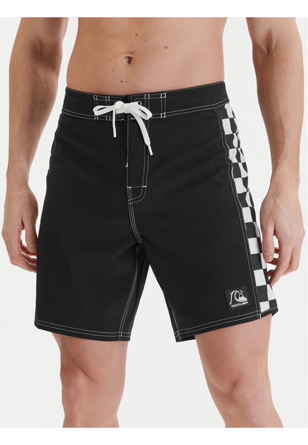 Quiksilver Szorty kąpielowe Arch 18" EQYBS04866 Czarny Regular Fit. Kolor: czarny. Materiał: syntetyk