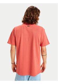 Quiksilver Polo Mw Pique Polo EQYKT04392 Bordowy Regular Fit. Typ kołnierza: polo. Kolor: czerwony. Materiał: bawełna #7