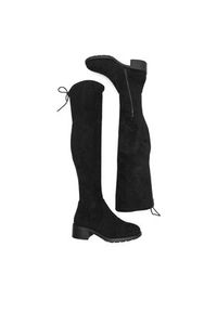 Jenny Fairy Kozaki WS6500-01 Czarny. Kolor: czarny. Materiał: materiał #5