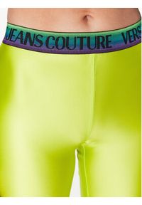 Versace Jeans Couture Szorty sportowe 74HAC106 Zielony Slim Fit. Kolor: zielony. Materiał: syntetyk #3