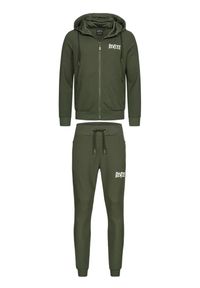 Benlee - Dres z kapturem o regularnym kroju Lonsdale Hackberry. Kolor: wielokolorowy, biały, zielony. Materiał: dresówka. Sport: fitness #2