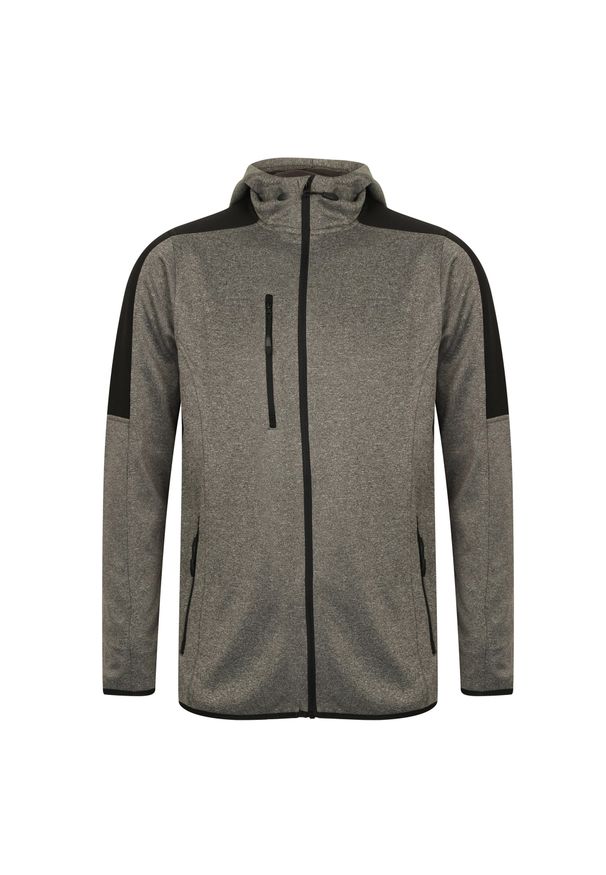 FINDEN & HALES - Aktywna Kurtka Soft Shell Dla Dorosłych Unisex. Kolor: wielokolorowy, czarny, szary