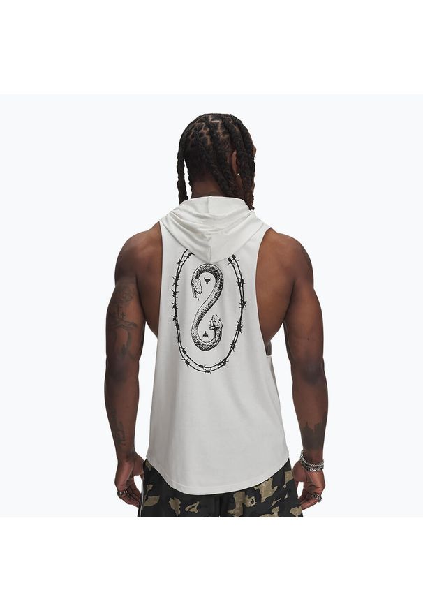 Bluza męska Under Armour Project Rock Snake SL. Kolor: biały