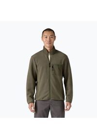 Bluza polarowa męska Patagonia Synch. Kolor: zielony. Materiał: polar