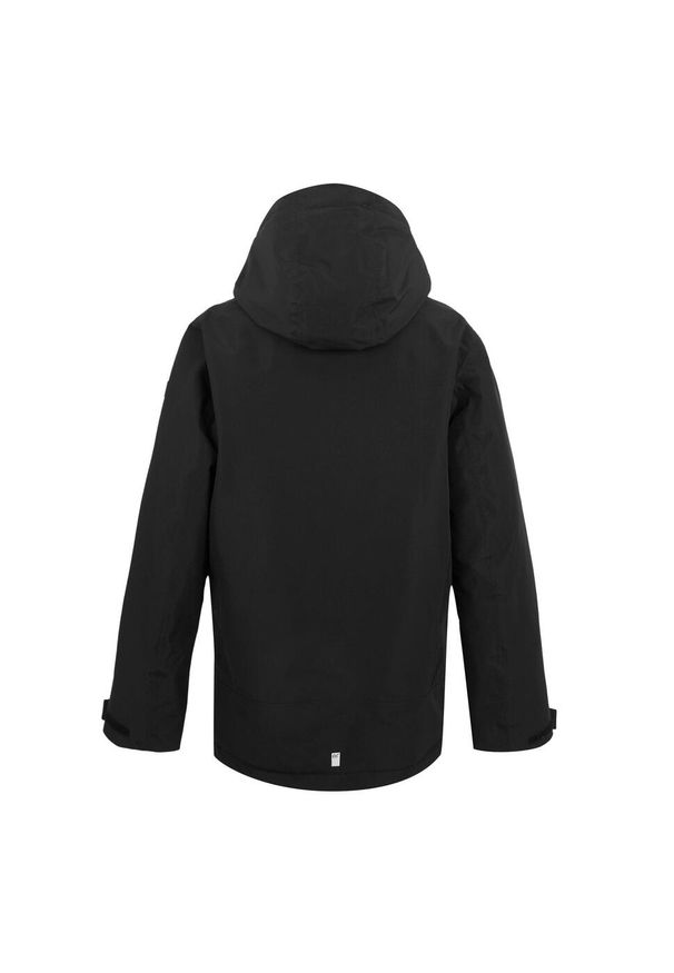 Regatta - Dziecięca/niemowlęca Kurtka Wodoodporna Frelton. Kolor: czarny. Styl: sportowy. Sport: turystyka piesza