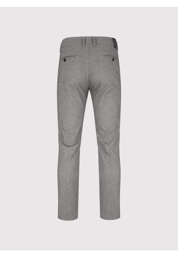 Pako Lorente - PAKO LORENTE - Szare spodnie chino. Kolor: szary. Materiał: poliester, bawełna, elastan. Sezon: zima, jesień