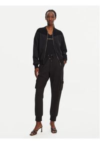Liu Jo Sport Spodnie dresowe TA5043 JS182 Czarny Regular Fit. Kolor: czarny. Materiał: wiskoza #3