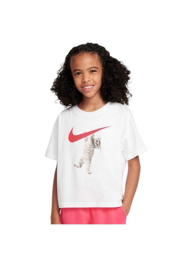 odzież Dziecięce Nike. Kolor: biały