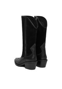 Badura Kozaki EO-BAYLOR-07101 Czarny. Kolor: czarny. Materiał: zamsz, skóra #8