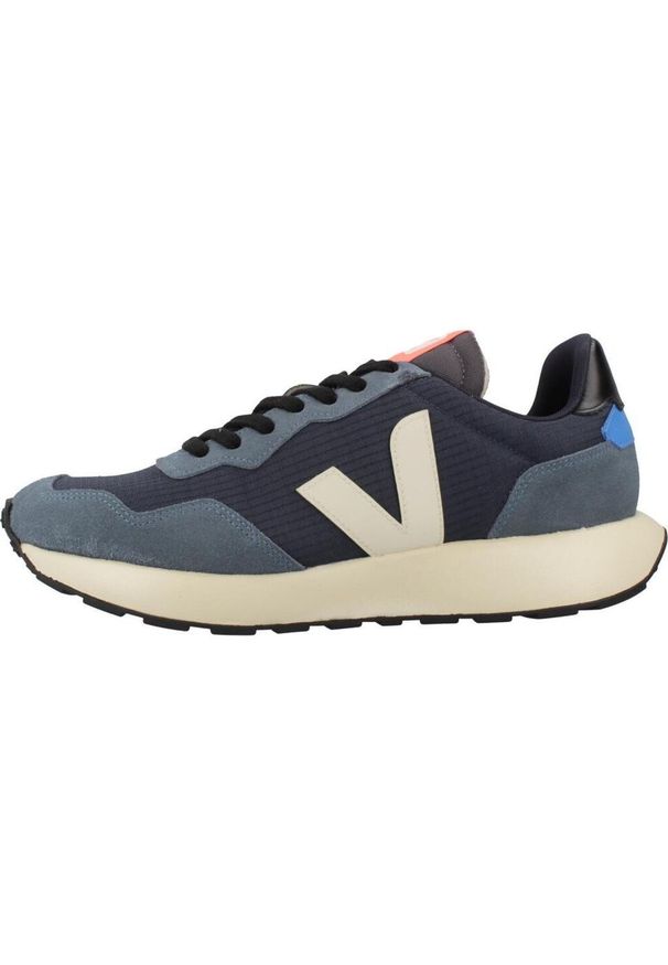 Veja - Buty VEJA PAULISTANA Niebieski. Kolor: niebieski. Materiał: tkanina, skóra. Sport: turystyka piesza