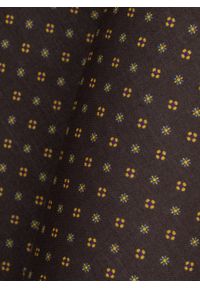 Pako Lorente - PAKO LORENTE – Brązowa poszetka w mikrowzór. Kolor: brązowy. Materiał: bawełna #3