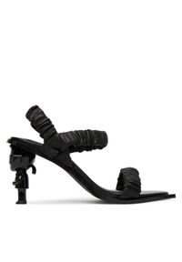 Karl Lagerfeld - KARL LAGERFELD Sandały KL39116 Czarny. Kolor: czarny. Materiał: skóra #1
